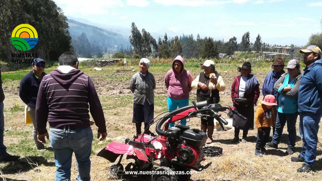 Insumos agrícolas del MAG benefician a más de 4.100 productores de Cotopaxi