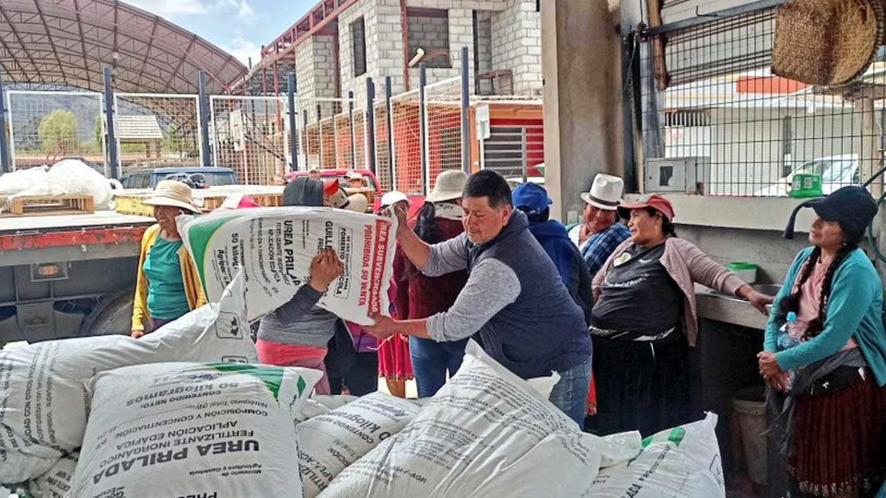 MAG impulsa el crecimiento agrícola en el cantón Paute