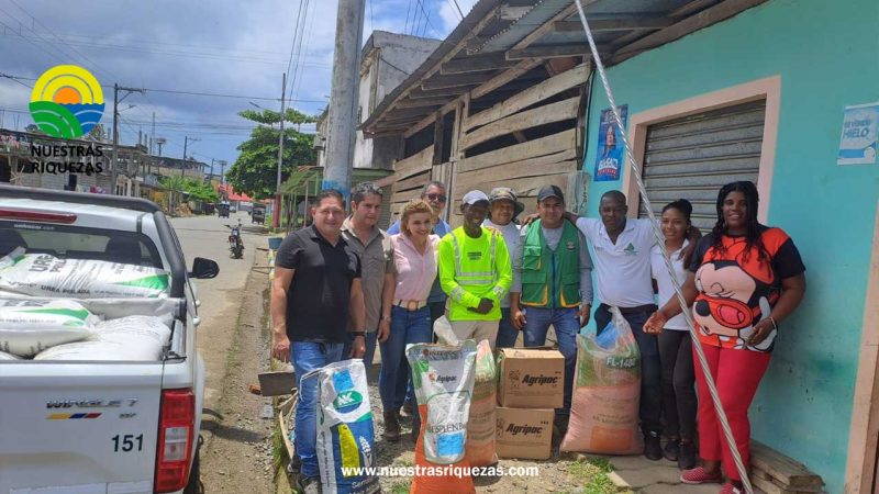 MAG y empresas privadas apoyan a productores esmeraldeños con insumos y semillas certificadas