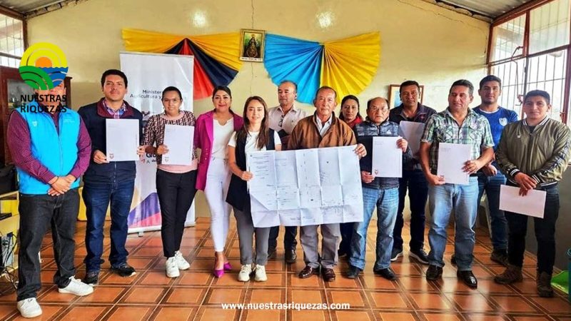 Diseños gratuitos de riego parcelario reciben productores de Loja