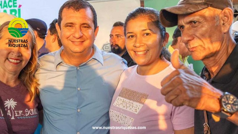 En Agua Fría de Junín, se inauguraron tres vías