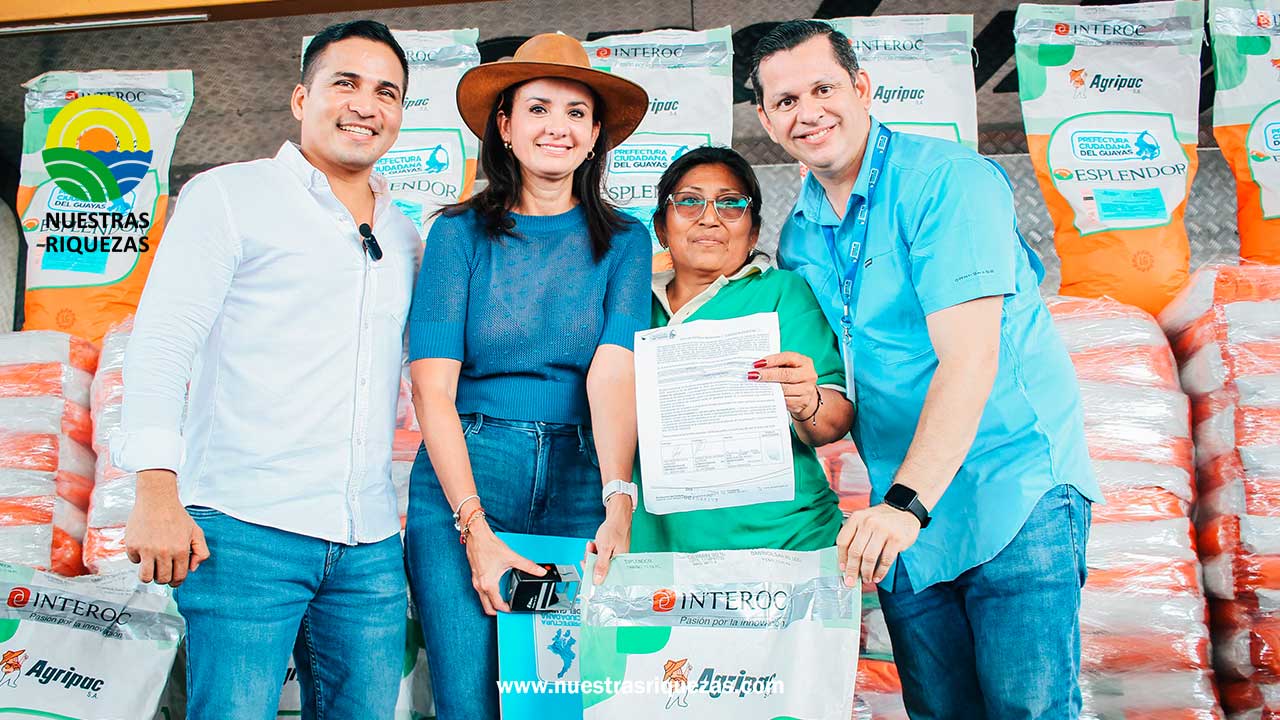 Las semillas gratuitas de arroz y maíz llegaron a Pedro Carbo e Isidro Ayora