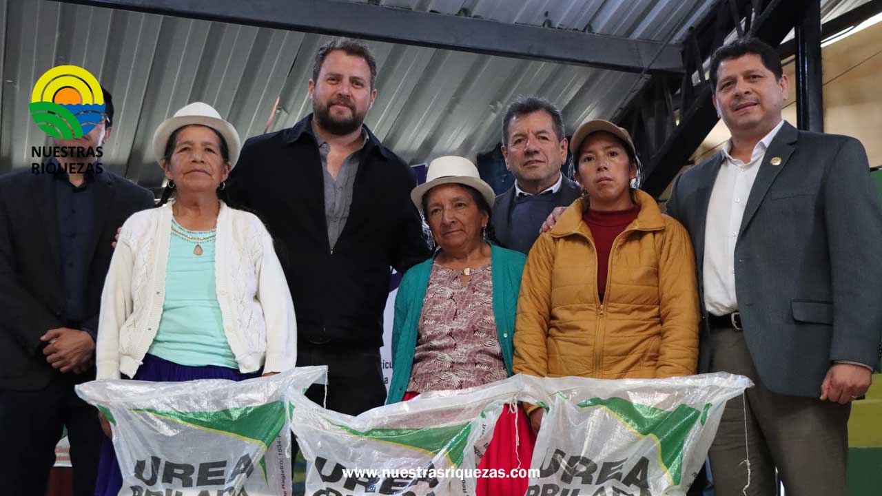 MAG invierte cerca de 77 mil dólares en insumos para productores de Azuay y Cañar