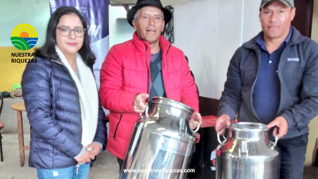 Treinta y nueve productores de Ingapirca reciben insumos agropecuarios