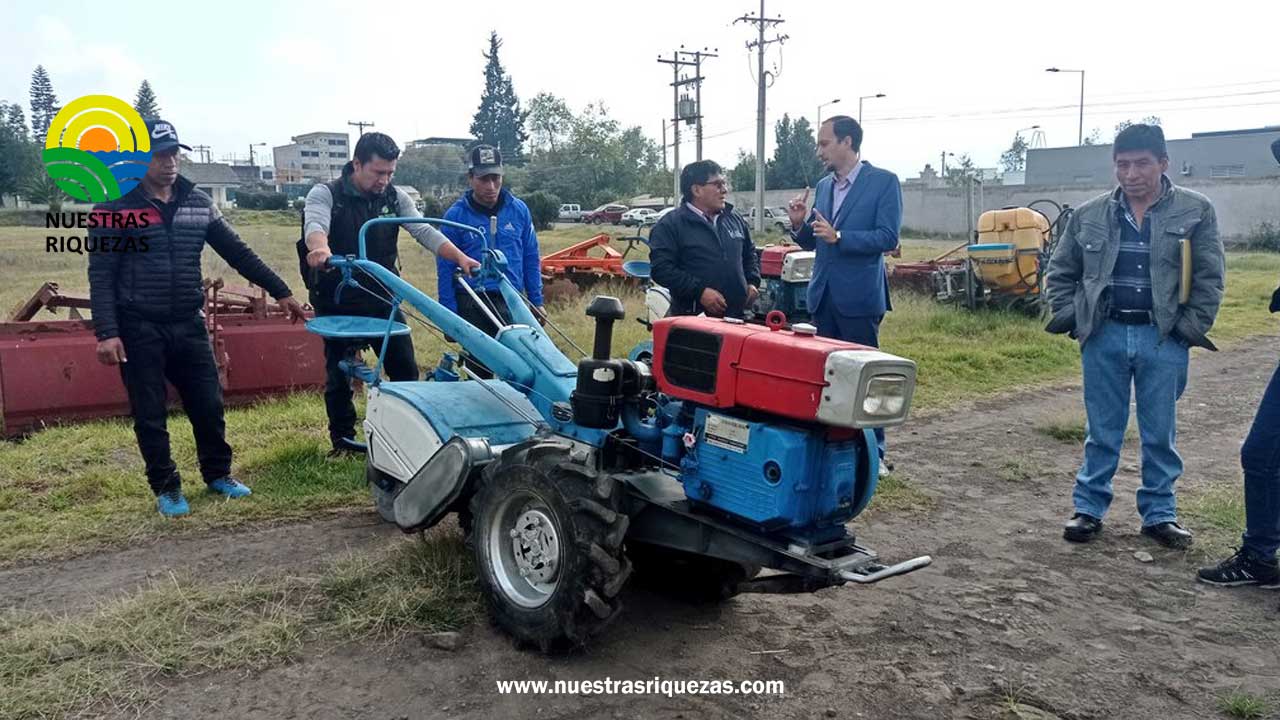 MAG entrega motocultores a instituciones educativas para el fortalecimiento técnico agrícola