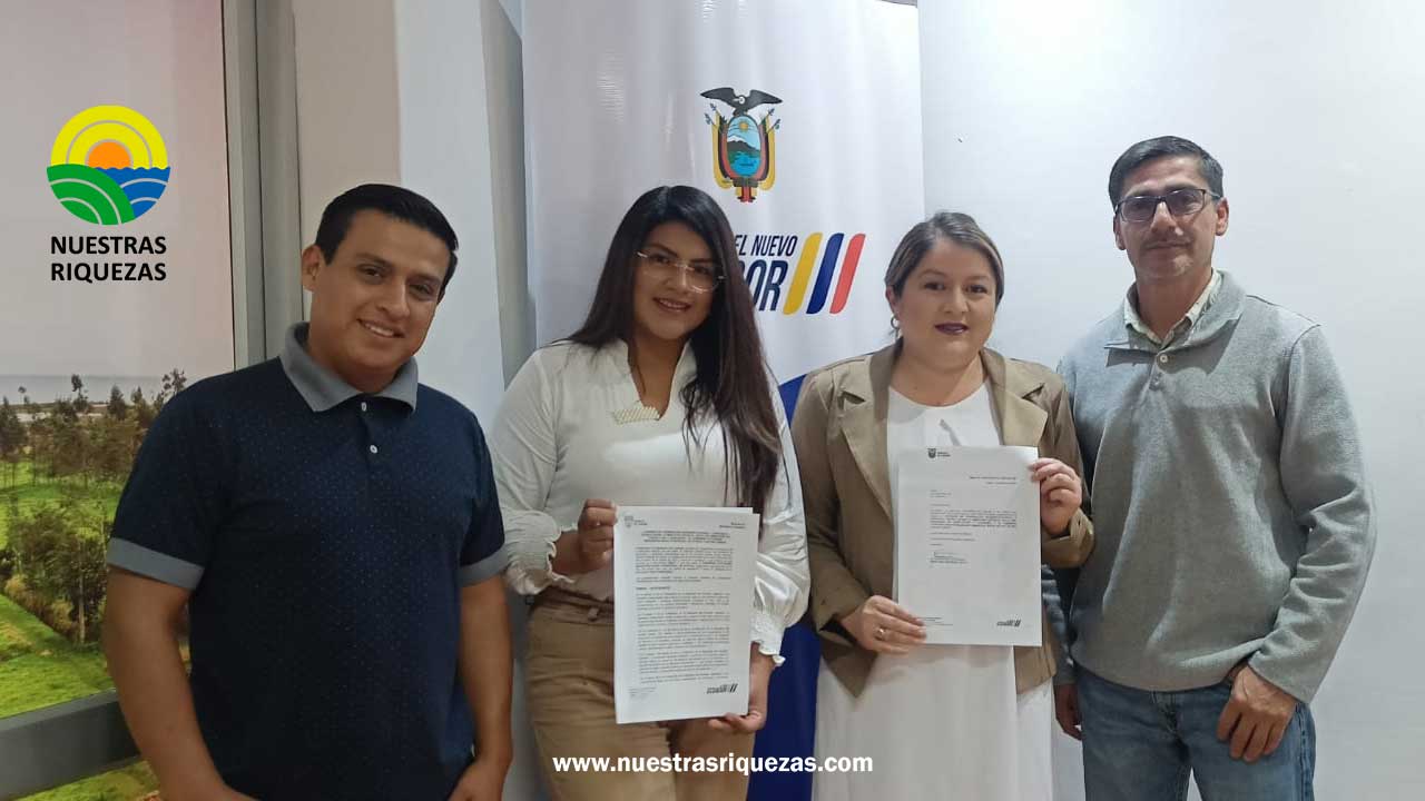 Convenio interinstitucional impulsará productividad en la parroquia Paccha