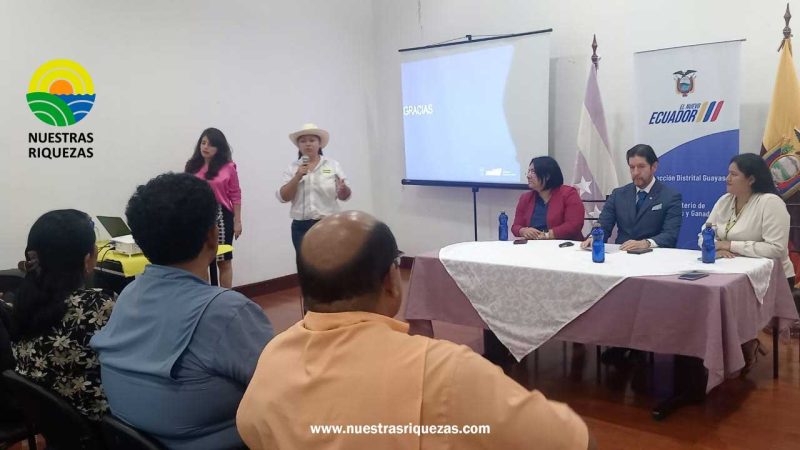 En Guayas, MAG rinde cuentas de la gestión efectuada en 2023