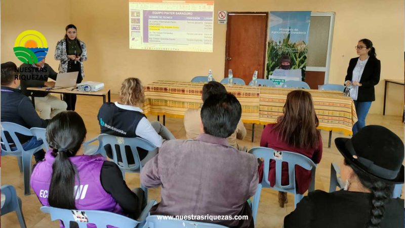 MAG socializa servicios, programas y proyectos en el cantón Saraguro
