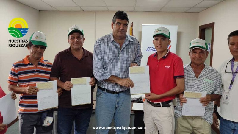 Productores de maíz reciben indemnización a través del Proyecto CampoSeguro