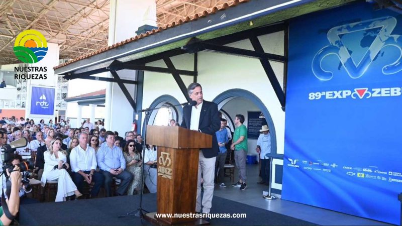 Con un discurso en defensa de la agricultura brasileña se inaugura la 89ª ExpoZebu