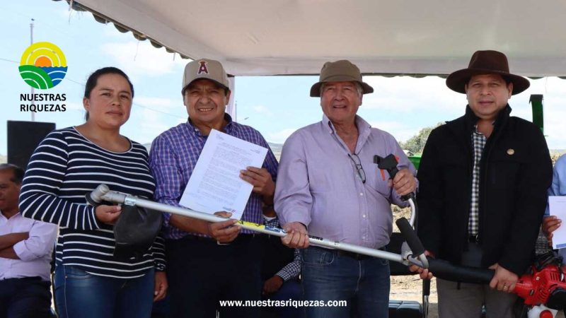 Más de 600 productores de Carchi se benefician con entregas del MAG