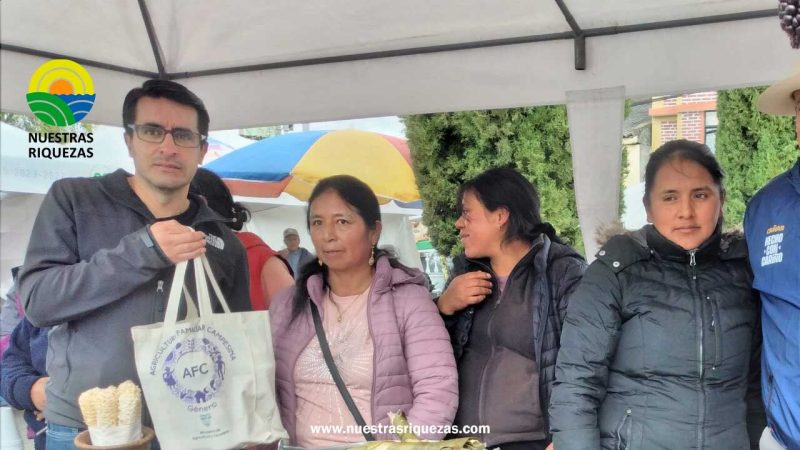 Más de diez asociaciones agroproductivas participaron del Festival del Maíz Cojitambo 2024