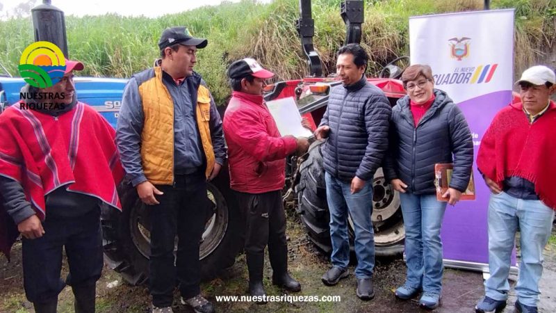Maquinaria fortalece actividades agrícolas en Chiquicahua