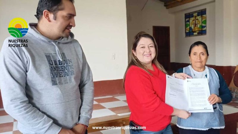 Productores de la Comunidad Villaflora legalizan su organización productiva