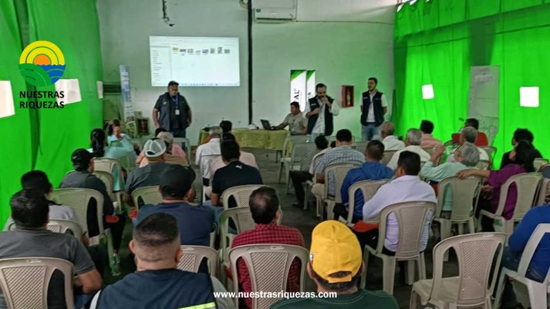 El Oro: Productores bananeros se capacitan en reconocimiento de Moko