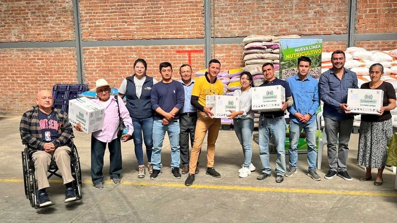 MAG impulsa la productividad agrícola en Pindal y Espíndola