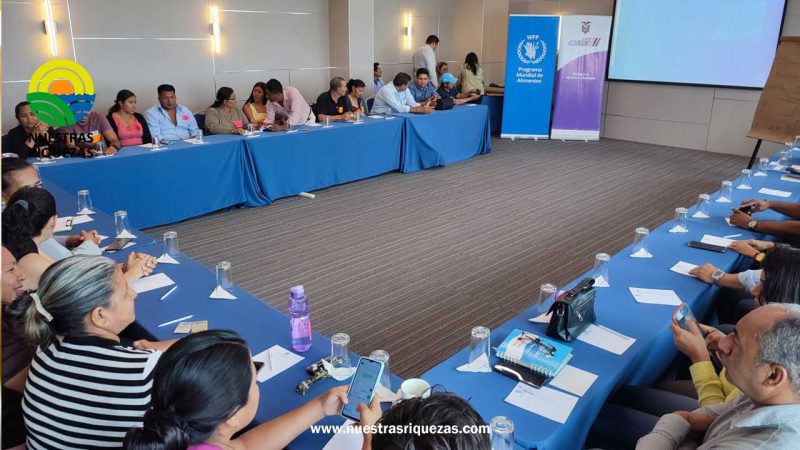 PMA y MAG firman convenio de cooperación en beneficio de productores de Manabí