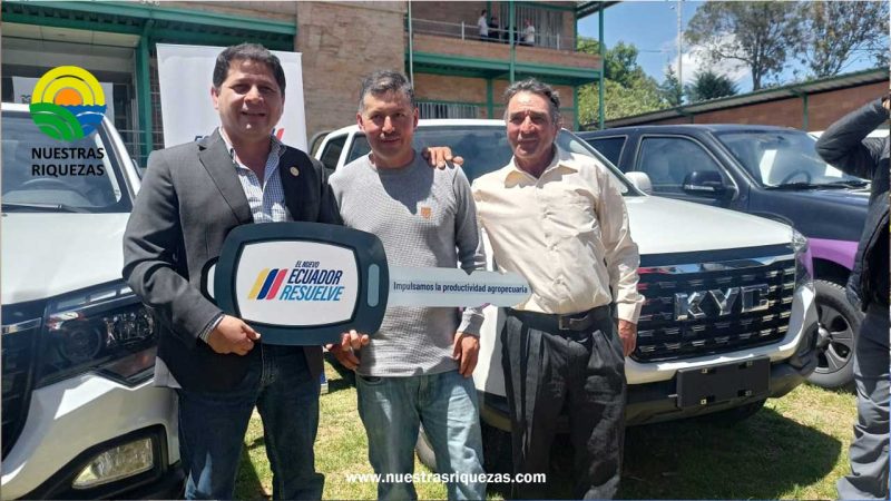 490 productores azuayos se benefician con entregas del MAG