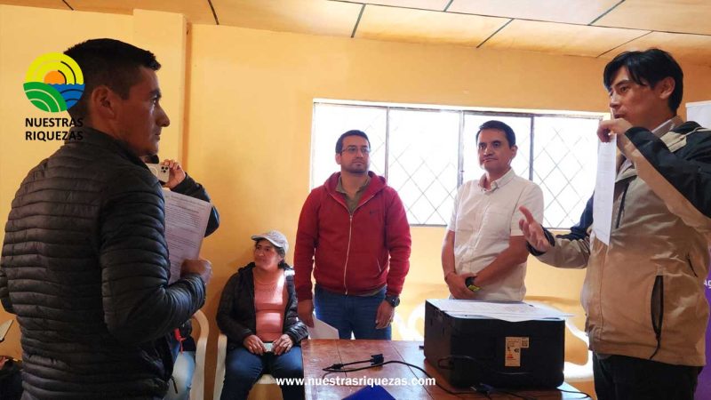 Comité de Veeduría en Saraguro acompañará implementación de riego tecnificado en 53 hectáreas