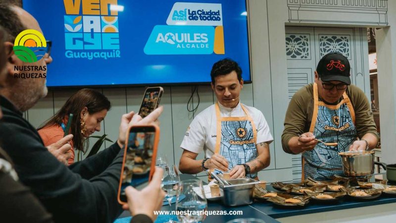 Identidad, sabores típicos y turismo marcaron la presencia ecuatoriana en Madrid Fusión 2026